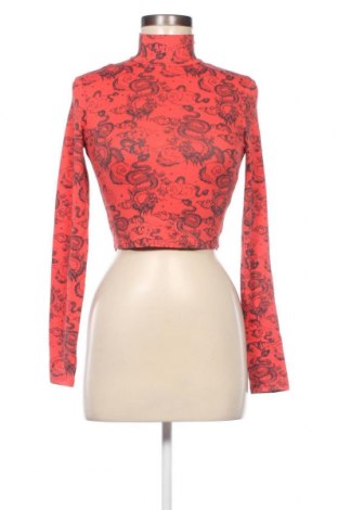 Damen Shirt Bershka, Größe S, Farbe Rot, Preis 6,61 €