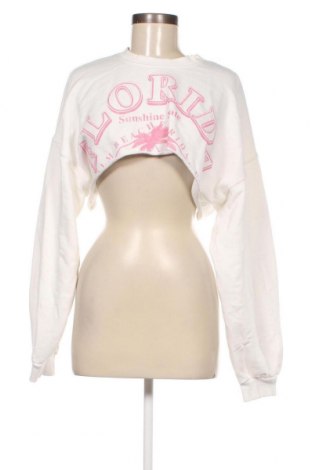 Γυναικεία μπλούζα Bershka, Μέγεθος L, Χρώμα Λευκό, Τιμή 4,70 €