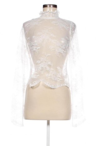 Γυναικεία μπλούζα Boohoo, Μέγεθος L, Χρώμα Λευκό, Τιμή 16,00 €