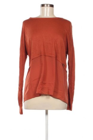 Дамска блуза Boss Orange, Размер L, Цвят Кафяв, Цена 73,80 лв.