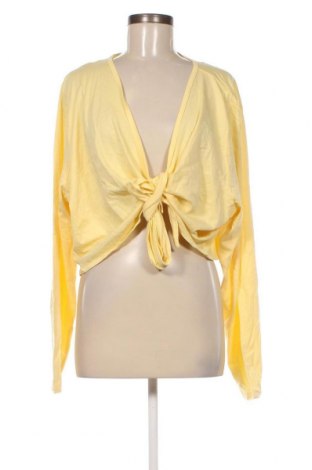 Γυναικεία μπλούζα Bpc Bonprix Collection, Μέγεθος 4XL, Χρώμα Κίτρινο, Τιμή 11,75 €