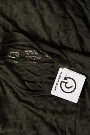 Γυναικεία μπλούζα C&A, Μέγεθος XL, Χρώμα Πράσινο, Τιμή 4,00 €