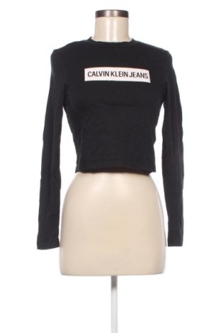 Γυναικεία μπλούζα Calvin Klein Jeans, Μέγεθος S, Χρώμα Μαύρο, Τιμή 38,35 €