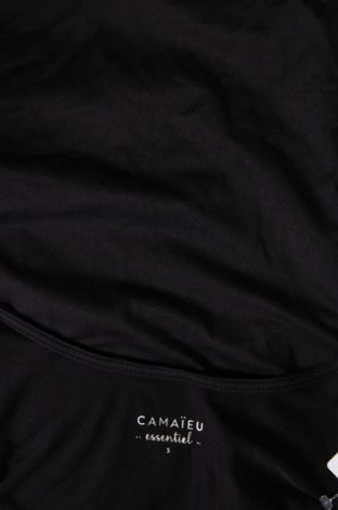 Γυναικεία μπλούζα Camaieu, Μέγεθος S, Χρώμα Μαύρο, Τιμή 9,74 €