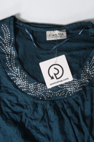 Γυναικεία μπλούζα Canda, Μέγεθος M, Χρώμα Μπλέ, Τιμή 3,76 €