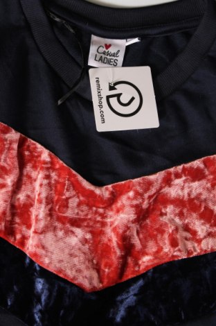Γυναικεία μπλούζα Casual Ladies, Μέγεθος S, Χρώμα Μπλέ, Τιμή 1,76 €
