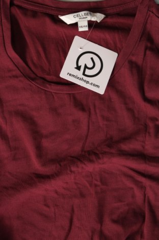 Damen Shirt Cellbes, Größe XXL, Farbe Rot, Preis € 15,38