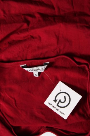 Damen Shirt Clockhouse, Größe XL, Farbe Rot, Preis 13,22 €