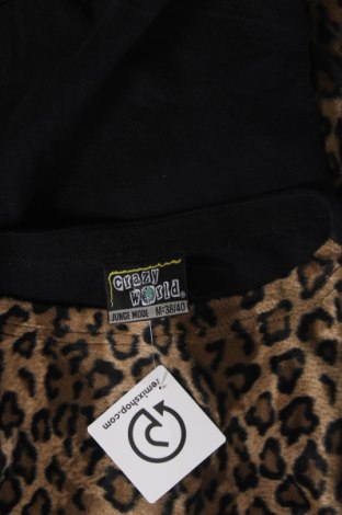 Γυναικεία μπλούζα Crazy World, Μέγεθος M, Χρώμα Πολύχρωμο, Τιμή 3,90 €