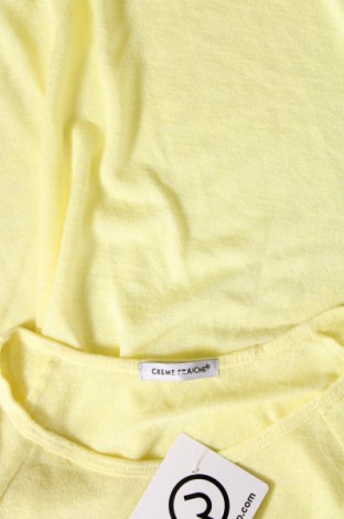 Bluză de femei Creme Fraiche, Mărime M, Culoare Galben, Preț 86,73 Lei