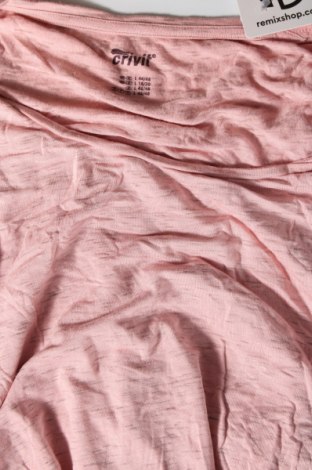 Дамска блуза Crivit, Размер L, Цвят Розов, Цена 5,52 лв.