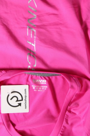 Γυναικεία μπλούζα DAVID, Μέγεθος M, Χρώμα Ρόζ , Τιμή 14,23 €