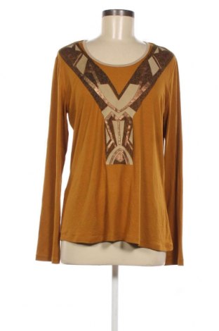 Дамска блуза Derpouli, Размер S, Цвят Жълт, Цена 14,04 лв.