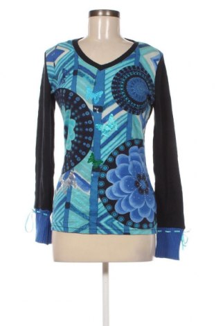 Γυναικεία μπλούζα Desigual, Μέγεθος M, Χρώμα Πολύχρωμο, Τιμή 29,69 €