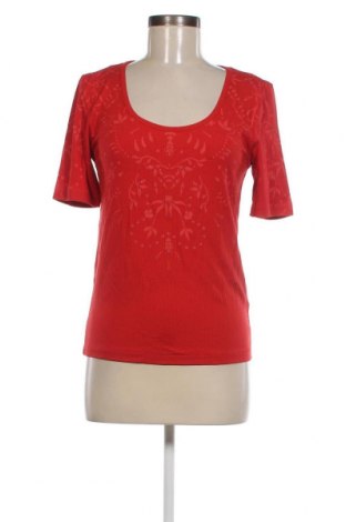 Γυναικεία μπλούζα Desigual, Μέγεθος M, Χρώμα Κόκκινο, Τιμή 33,40 €