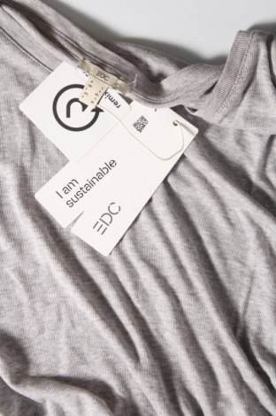 Γυναικεία μπλούζα Edc By Esprit, Μέγεθος L, Χρώμα Γκρί, Τιμή 39,69 €