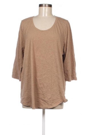 Γυναικεία μπλούζα Ellos, Μέγεθος XXL, Χρώμα  Μπέζ, Τιμή 17,94 €