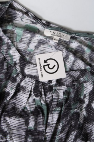Γυναικεία μπλούζα Enjoy, Μέγεθος XL, Χρώμα Πολύχρωμο, Τιμή 2,94 €