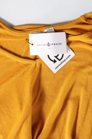 Дамска блуза Envie De Fraise, Размер XXS, Цвят Жълт, Цена 4,65 лв.