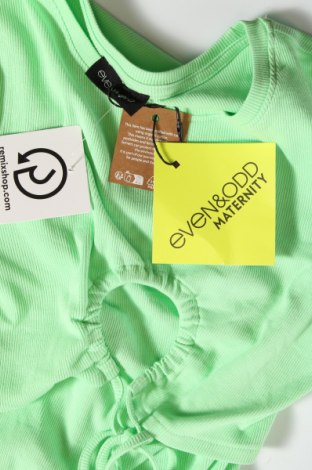 Γυναικεία μπλούζα Even&Odd, Μέγεθος XS, Χρώμα Πράσινο, Τιμή 2,40 €