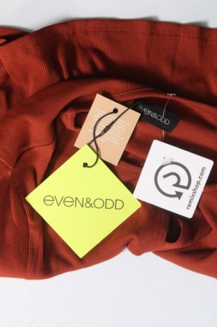 Γυναικεία μπλούζα Even&Odd, Μέγεθος XL, Χρώμα Καφέ, Τιμή 4,00 €