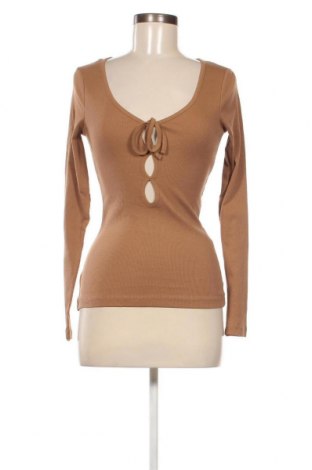 Дамска блуза Even&Odd, Размер S, Цвят Кафяв, Цена 4,65 лв.