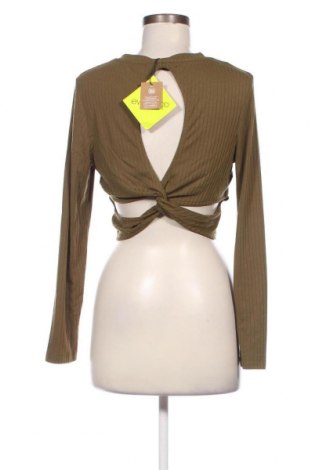 Γυναικεία μπλούζα Even&Odd, Μέγεθος XL, Χρώμα Πράσινο, Τιμή 3,84 €
