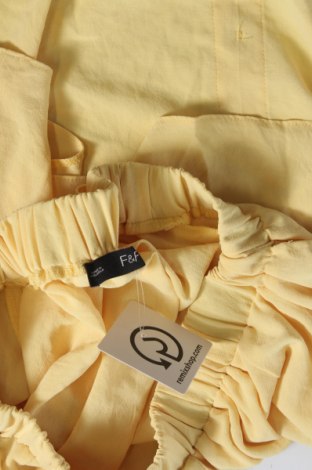 Γυναικεία μπλούζα F&F, Μέγεθος XS, Χρώμα Κίτρινο, Τιμή 4,57 €