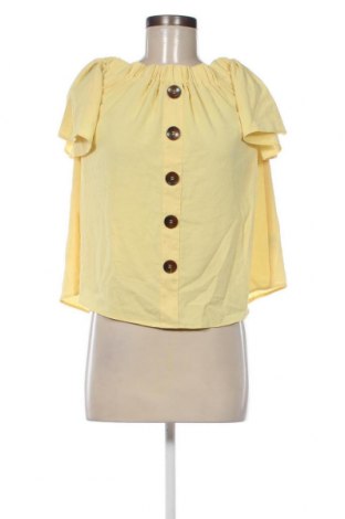 Дамска блуза F&F, Размер XS, Цвят Жълт, Цена 8,55 лв.