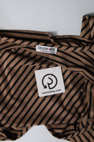 Дамска блуза Fashion nova, Размер L, Цвят Кафяв, Цена 30,80 лв.