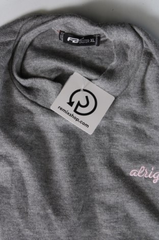 Γυναικεία μπλούζα Fb Sister, Μέγεθος XL, Χρώμα Γκρί, Τιμή 4,91 €