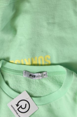 Γυναικεία μπλούζα Fb Sister, Μέγεθος M, Χρώμα Πράσινο, Τιμή 8,73 €