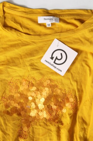Damen Shirt Formula, Größe M, Farbe Gelb, Preis 4,73 €