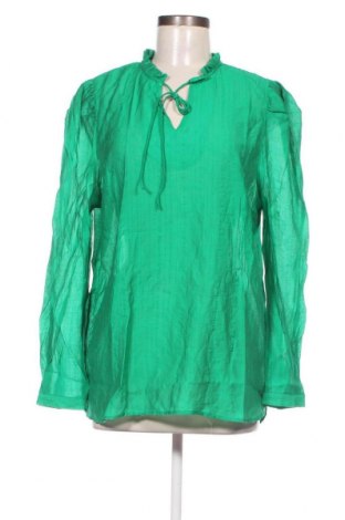 Γυναικεία μπλούζα Free Quent, Μέγεθος L, Χρώμα Πράσινο, Τιμή 7,94 €