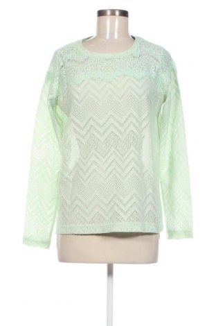Дамска блуза Gina, Размер L, Цвят Зелен, Цена 3,80 лв.