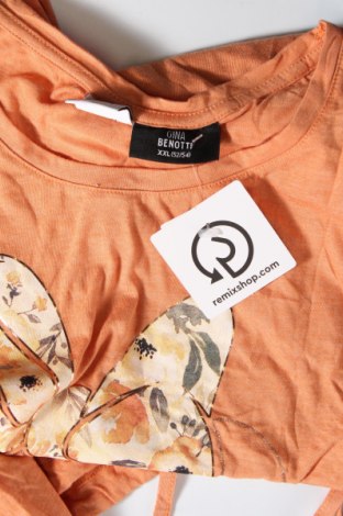 Дамска блуза Gina Benotti, Размер XXL, Цвят Оранжев, Цена 19,00 лв.