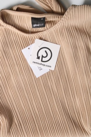 Damen Shirt Gina Tricot, Größe XS, Farbe Beige, Preis € 3,56