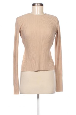 Γυναικεία μπλούζα Gina Tricot, Μέγεθος XS, Χρώμα  Μπέζ, Τιμή 3,56 €