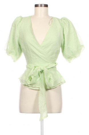 Bluză de femei Gina Tricot, Mărime S, Culoare Verde, Preț 42,37 Lei