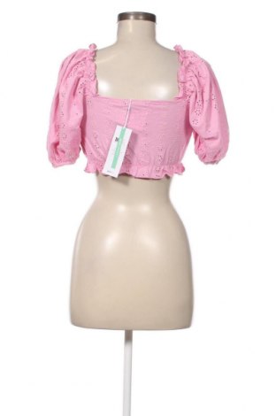 Γυναικεία μπλούζα Gina Tricot, Μέγεθος XS, Χρώμα Ρόζ , Τιμή 8,54 €