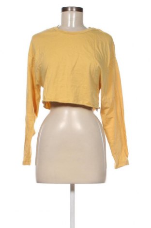 Γυναικεία μπλούζα Gina Tricot, Μέγεθος XS, Χρώμα Κίτρινο, Τιμή 2,47 €