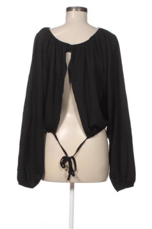 Дамска блуза Gina Tricot, Размер XL, Цвят Черен, Цена 6,20 лв.
