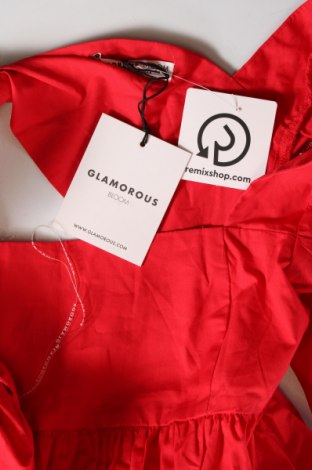 Дамска блуза Glamorous, Размер M, Цвят Червен, Цена 23,10 лв.