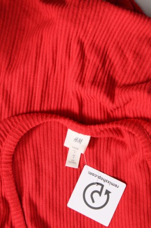 Дамска блуза H&M, Размер S, Цвят Червен, Цена 8,47 лв.