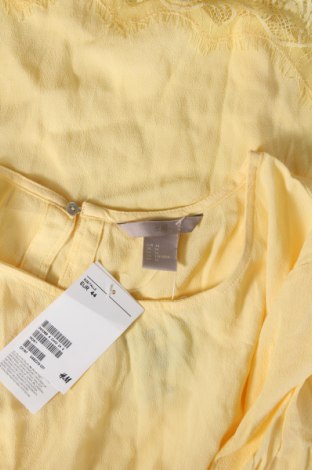 Bluzka damska H&M, Rozmiar XL, Kolor Żółty, Cena 21,84 zł