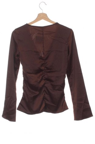 Дамска блуза H&M, Размер XS, Цвят Кафяв, Цена 3,80 лв.
