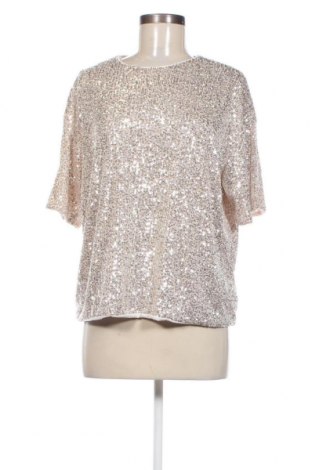 Дамска блуза H&M, Размер L, Цвят Златист, Цена 10,45 лв.