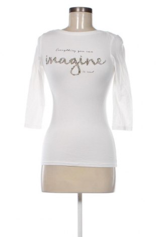 Дамска блуза H&M, Размер XS, Цвят Бял, Цена 18,77 лв.