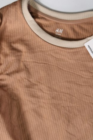 Дамска блуза H&M, Размер M, Цвят Бежов, Цена 23,00 лв.
