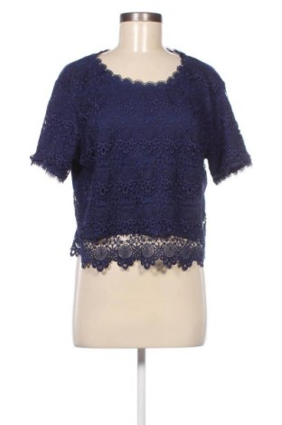 Damen Shirt H&M Divided, Größe L, Farbe Blau, Preis 5,83 €